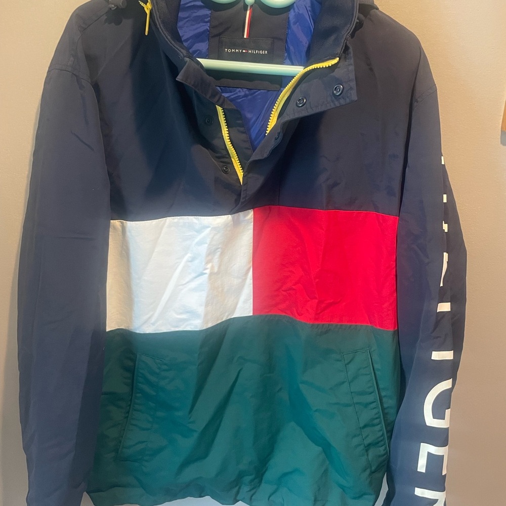 Tommy Hilfiger Navy Blue Jacket size L